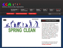 Tablet Screenshot of corkerycommunity.ca